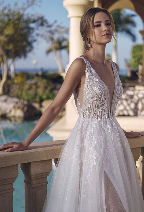 Blue by Enzoani Sage wedding gown