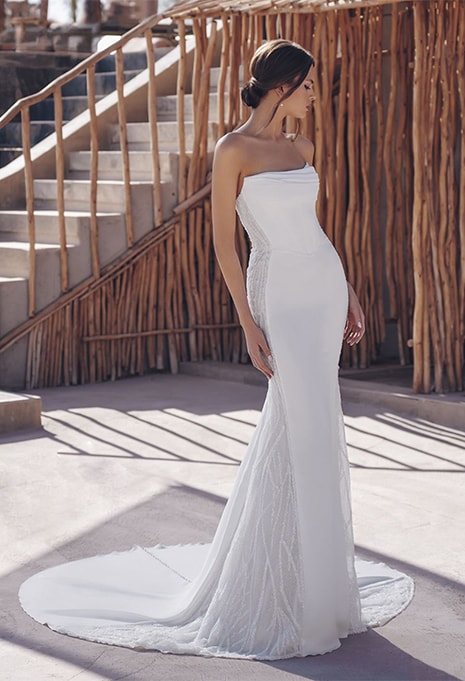 Blue by Enzoani Samara wedding gown