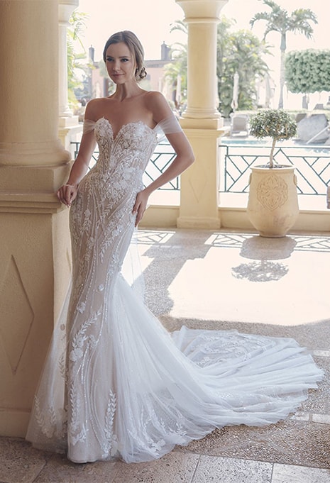 Blue by Enzoani Shakira wedding gown