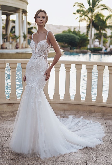 Blue by Enzoani Sidney wedding gown
