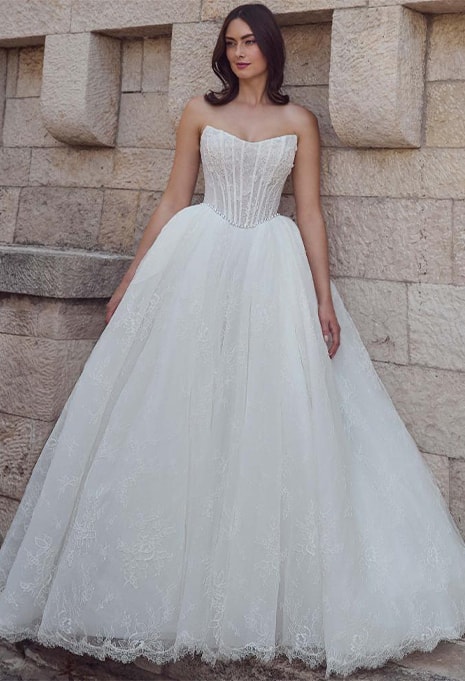 Calla Blanche Annabelle wedding gown