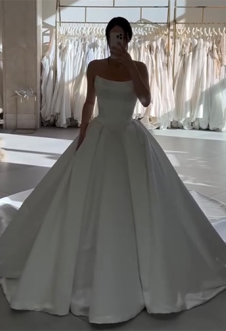 Stephen Yearick & Ysa Makino KA3 wedding gown