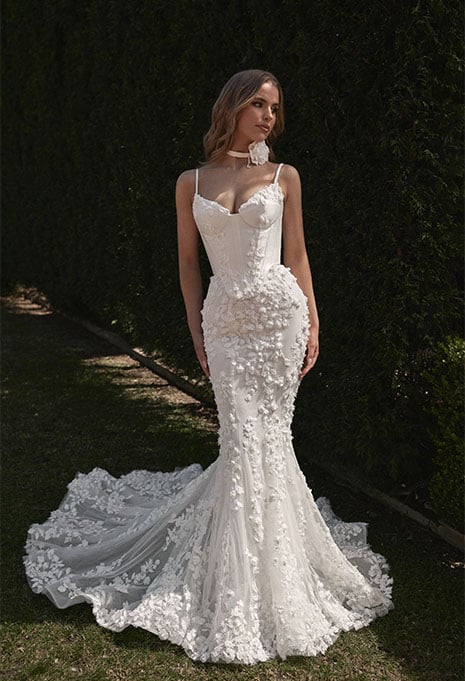 Blanche Bridal Aliyah wedding gown