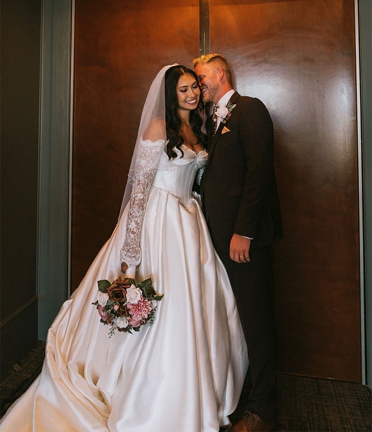 #KarozaBride:  Gabby in Blanche Bridal Gaia 2.0 Wedding Gown