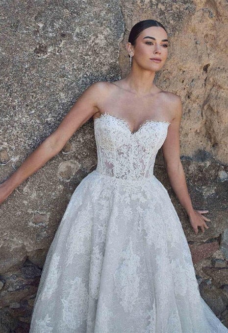 Calla Blanche Cambria wedding gown