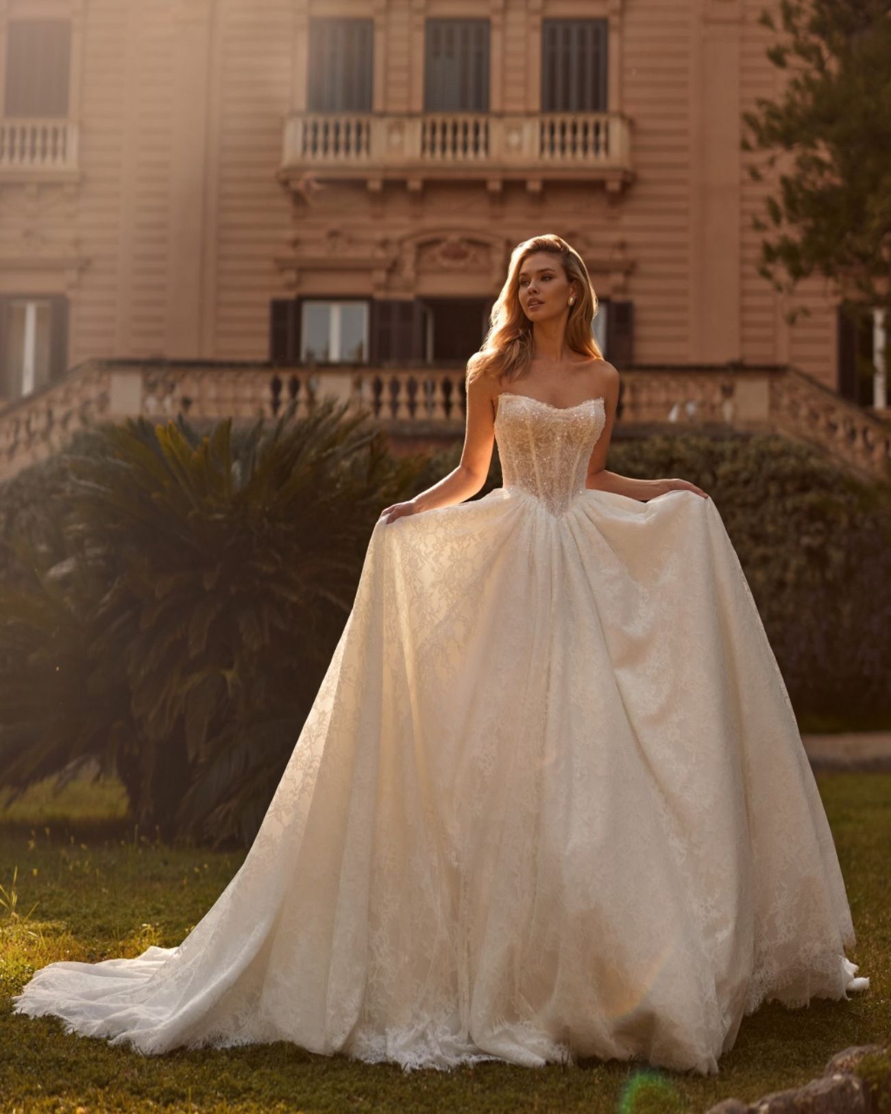 Viero Bridal wedding gown front view