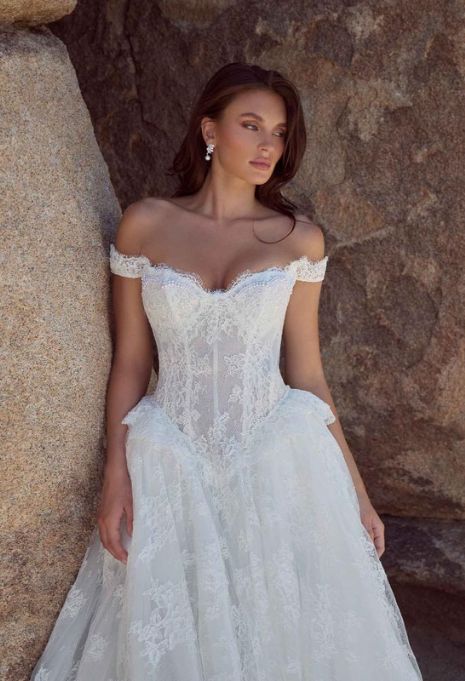 Calla Blanche Serafina wedding gown