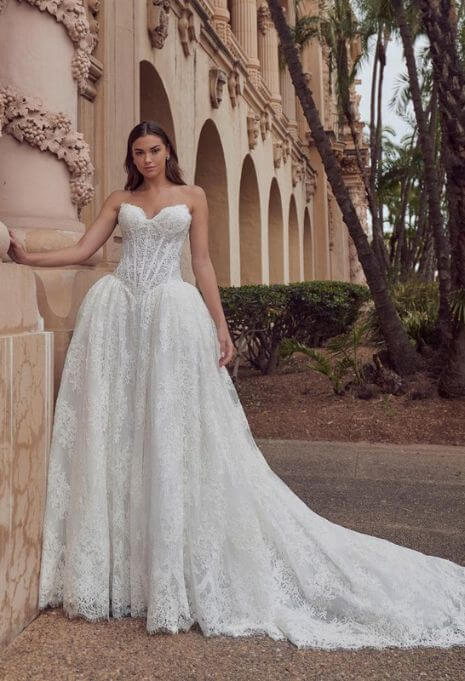 Calla Blanche Cosima dress front view