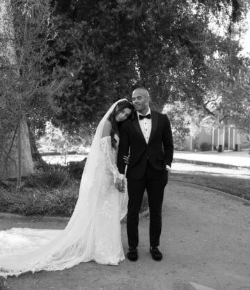 Karoza bride Francesca with her husband
